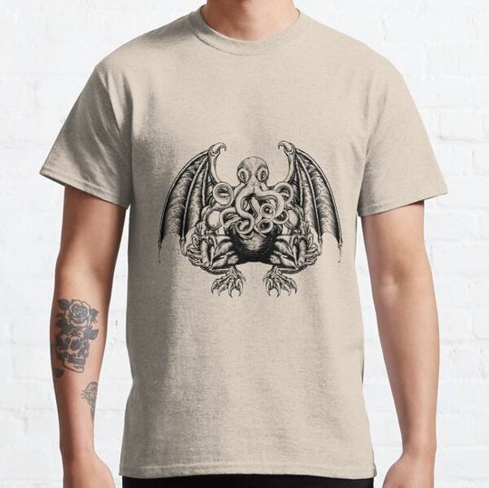 Discover startling karken present for mom,son and father, Halloween unnerving plan T-shirts