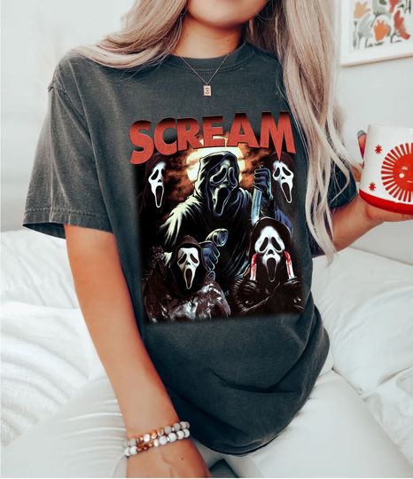 Discover Vintage Scream Movie Sweatshirt for Fans