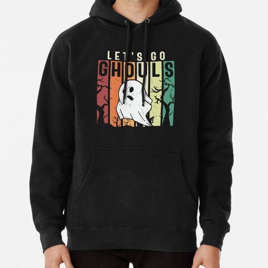 Discover Let's Go Ghouls Halloween Vibes Hoodies