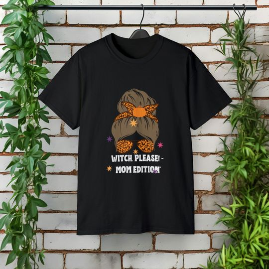 Discover Witch, Please! - Mom Edition t-shirt,snoopy t-shirt; halloween ,SpookyChic, Supermom, MomStrength, GhostlyGrace, FamilyFirst, MomMagic
