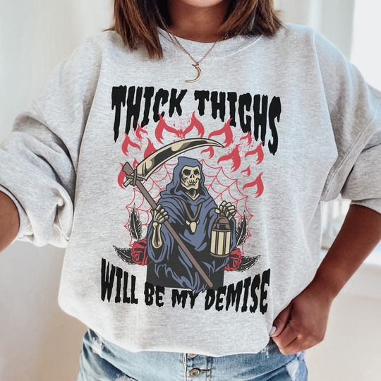 Discover Thick Thighs Gym Shirt for Halloween Season