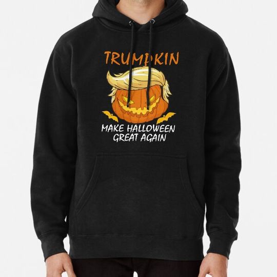 Discover Trumpkin Make Halloween Great Again Hoodies