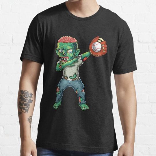 Discover Halloween Baseball Zombie Team Shirt