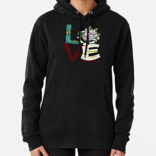 Discover Halloween Softball Love Baseball Love October Hoodies