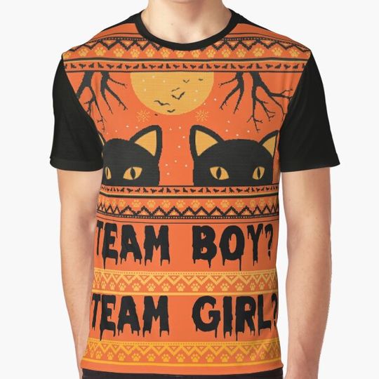 Discover Gender Reveal Halloween Theme T-shirts