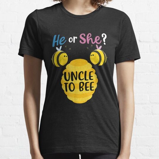 Discover Gender Reveal What Will It Bee He or She Uncle To Be T-shirts