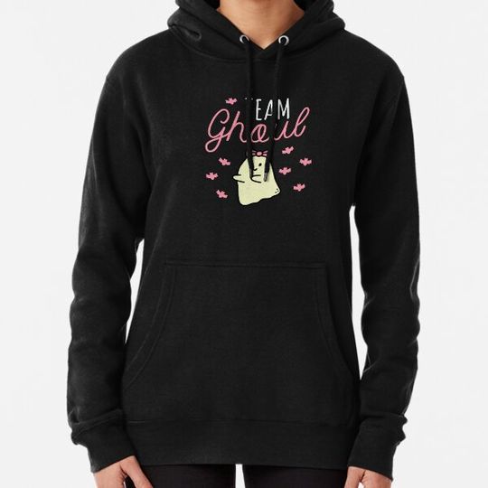 Discover Team Ghoul Girl Fall Monster Gender Reveal For Halloween Hoodies