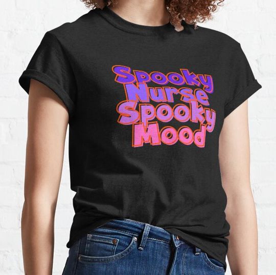 Discover Spooky Nurse Spooky Mood T-shirt T-shirts