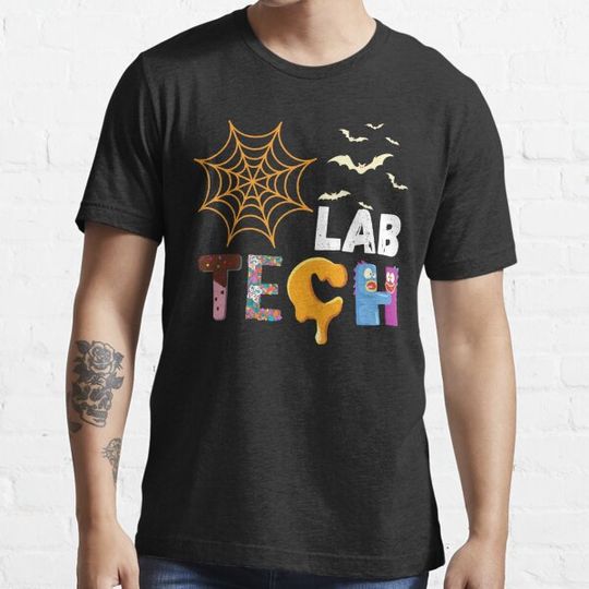 Discover LAB TECH HALLOWEEN DESIGN T-shirts