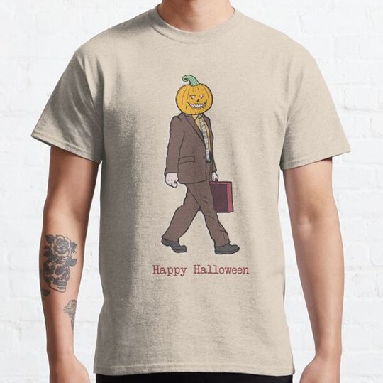 Discover Pumpkin Head Dwight T-shirts