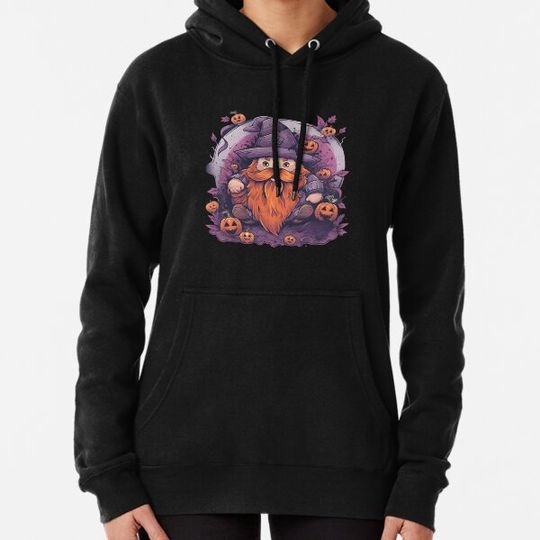 Discover Cute Halloween Gnome with Pumpkins Hoodies