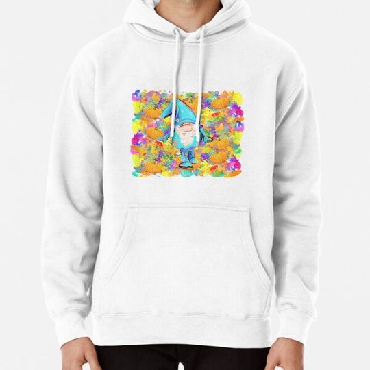 Discover Gnome Dwarf Pumpkins Halloween Hoodies