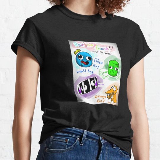 Discover Rainbow Friends Gameplay T-shirts - Trending Game Styles