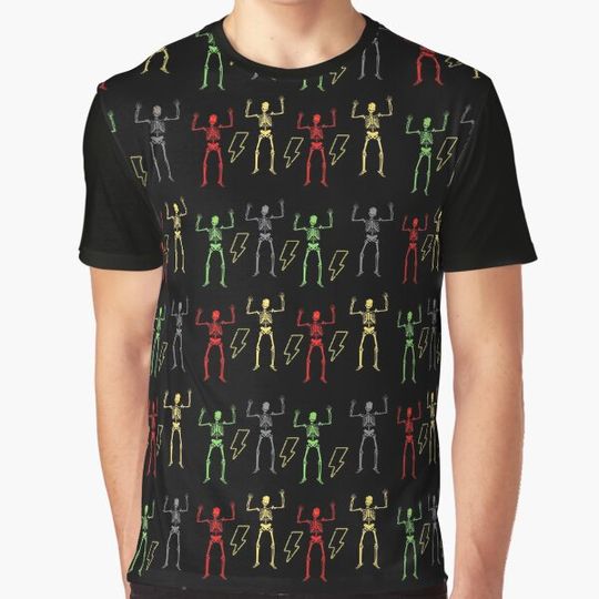 Discover Spooky Scary Skeletons T-shirts