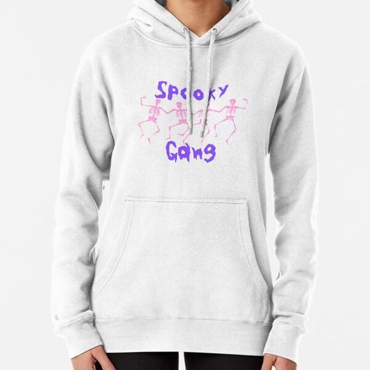 Discover Spooky Gang Pink and Purple Hoodies