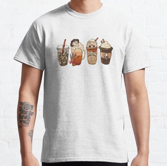 Discover Halloween Horror Film Coffee Lover T-shirts