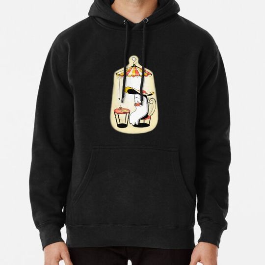 Discover Halloween Ghost and Spider Coffee Date Hoodies
