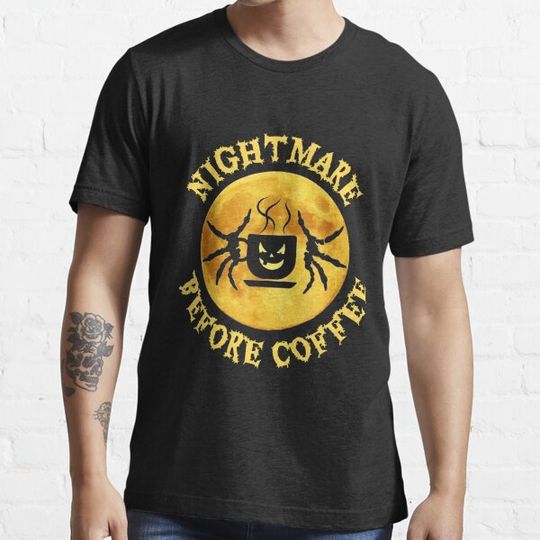 Discover Nightmare Before Coffee Halloween Costume T-shirts