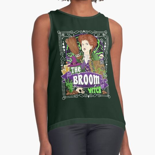 Discover The broom witch Tarot Card T-shirts