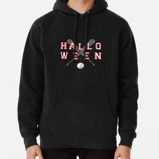 Discover Halloween baseball team Hoodies