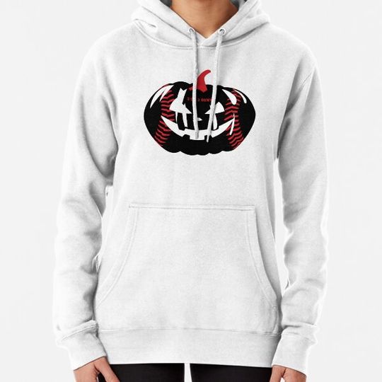 Discover Baseball Player Scary Pumpkin Hoodies