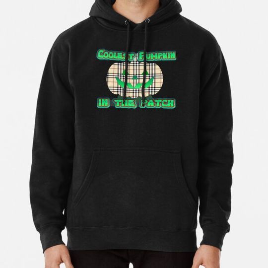 Discover coolest pumpkin in the patch wearing plaid Hoodies