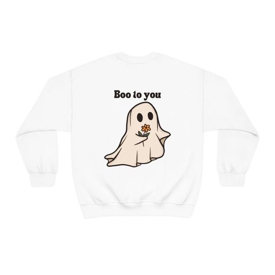 Discover Boo to Who Boo to You Unisex Heavy Blend Crewneck Sweatshirt in multiple colors