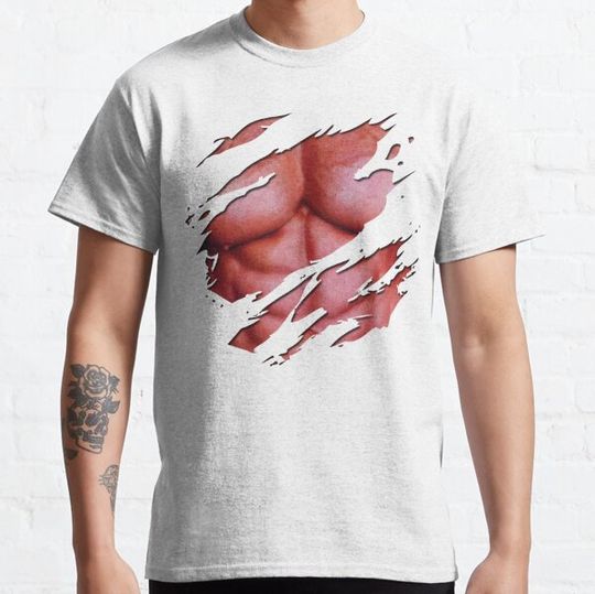 Discover Funny Ripped Muscle Body T-shirts
