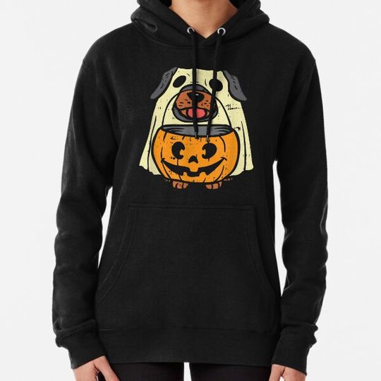 Discover Dachshund Wiener Ghost Funny Halloween Costume Dog Owner Hoodies
