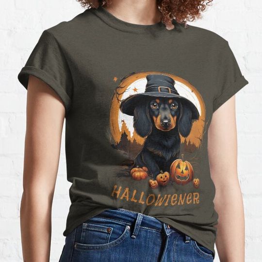 Discover Hallowiener: Halloween Dachshund T-shirts