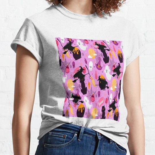 Discover Naughty Witch Halloween T-Shirt