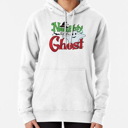 Discover Naughty little ghost Halloween design Hoodies