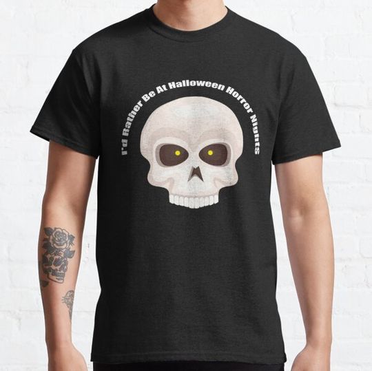 Discover I'd Rather Be At Halloween HN T-shirts