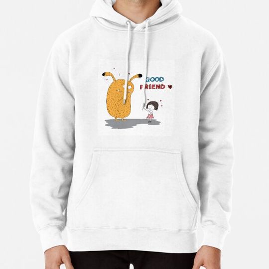 Discover My best friend is a monster Hoodies