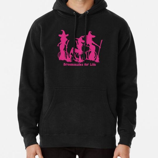 Discover Broommates for Life | Roommate | Witches | Rush | Rushtok | Funny Halloween Besties Hoodies
