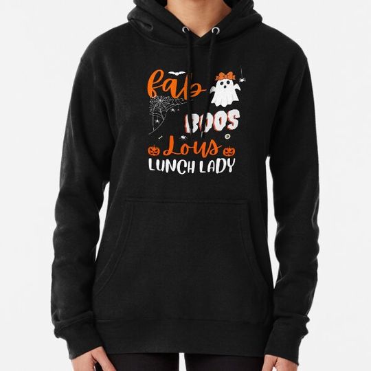 Discover Fab Boo Lous Lunch Lady Team Teacher Spooky Season Halloween Gift Idea shirt Hoodies
