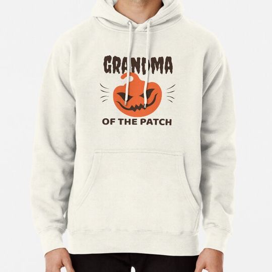 Discover Pumpkin Grandma Of The Patch Halloween Family Costume Hoodies