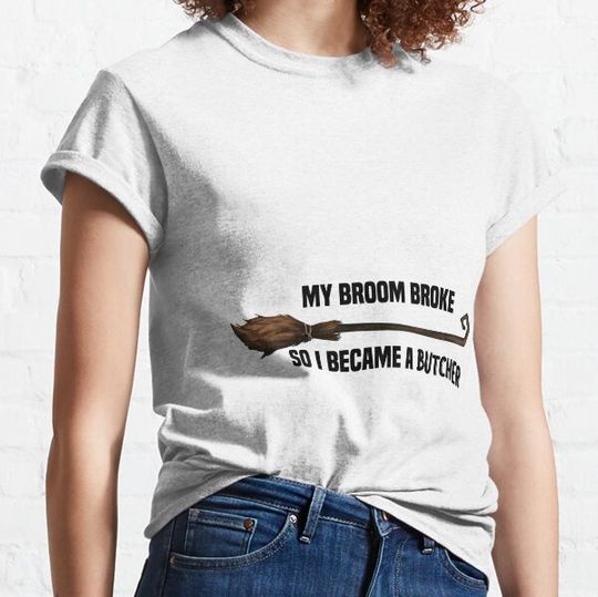 Discover Copy of funny unisexHaloween Butcher T-shirts