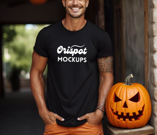 Discover Halloween Shirt Mockup Collection