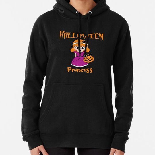 Discover Halloween Princess Funny Hoodie