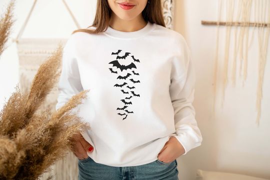 Discover Spooky Bat Sweatshirt - Halloween Gift
