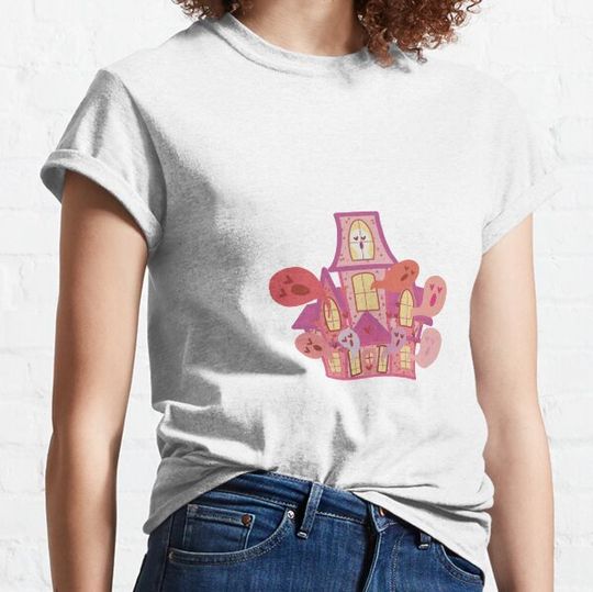 Discover Pink Haunted House T-shirts