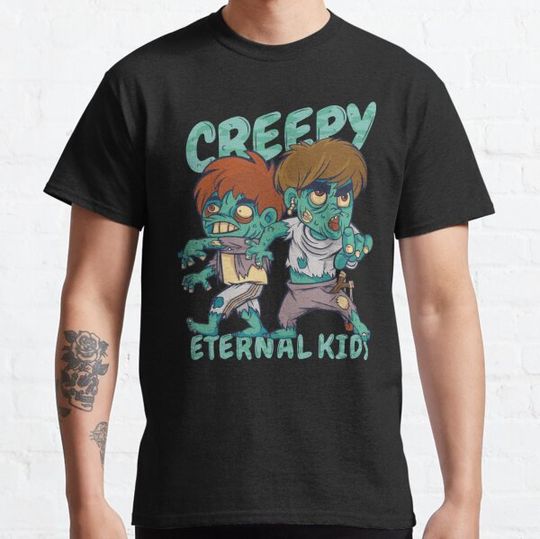 Discover Scary zombie kids T-shirts