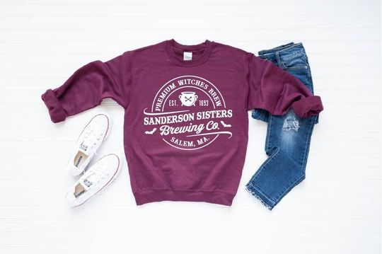 Discover Sanderson Sisters Brewing Company Halloween Sweatshirt
