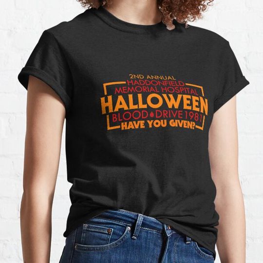Discover Halloween II 'Blood Drive' 1981 T-shirts