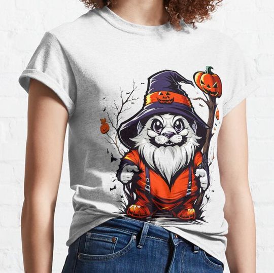 Discover Halloween Gnome Red T-shirts