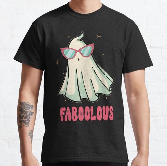 Discover Faboolous Cute Kawaii Scary Ghost T-shirts