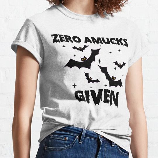 Discover Zero Amucks Given T-shirts