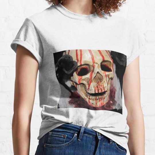 Discover Bloody skull T-shirts