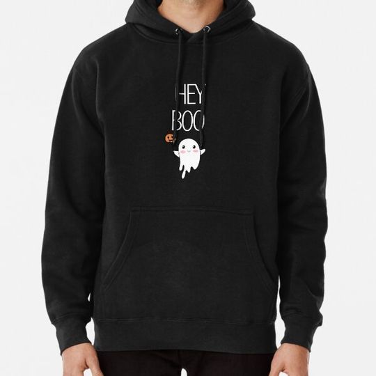Discover hey boo, cute, halloween, hello halloween, spooky, hey boo Hoodies